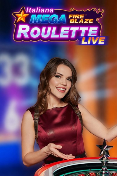 Mega Fire Blaze Roulette Italiana game at Betwest Casino